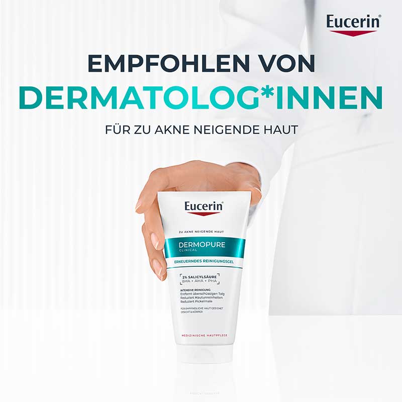 Eucerin DERMOPURE CLINICAL ERNEUERNDES REINIGUNGSGEL 150 ml Gel