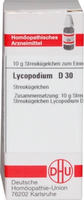 LYCOPODIUM D 30 Globuli 10 g Globuli