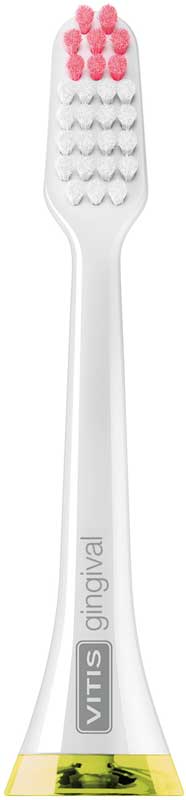VITIS SONIC Ersatzkopfbürsten medium 2 St Zahnbürste