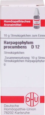HARPAGOPHYTUM PROCUMBENS D 12 Globuli 10 g Globuli