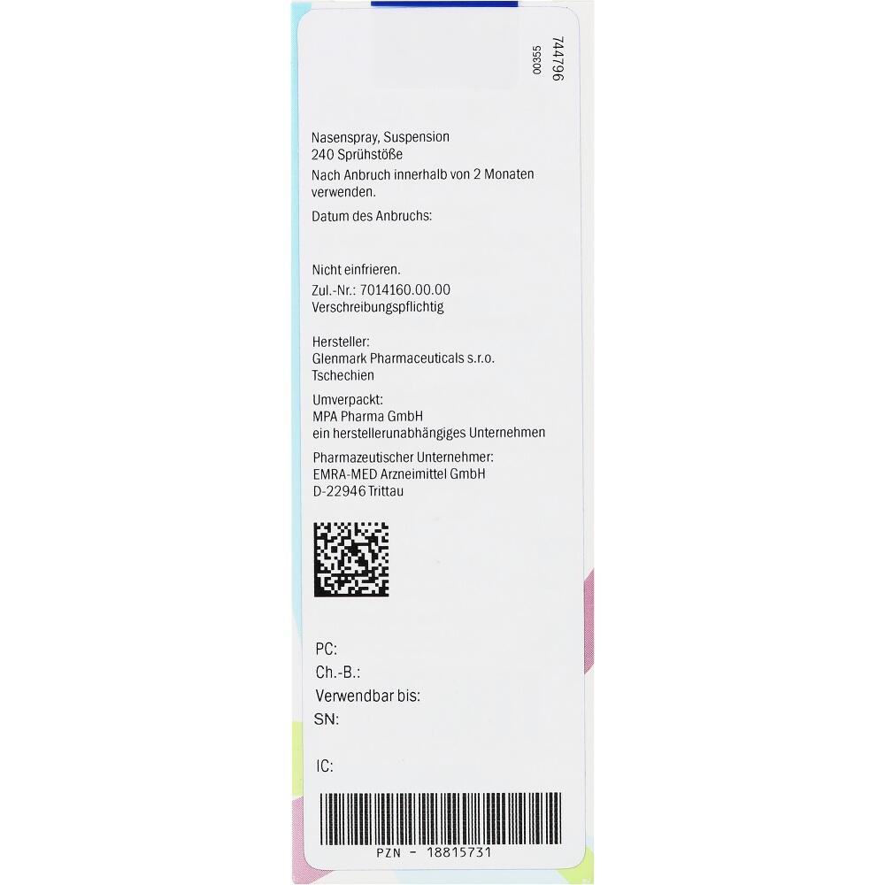 Ryaltris 25 µg 29 g Nasenspray