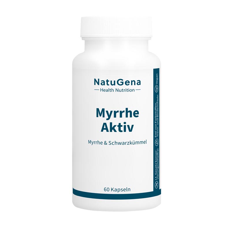NatuGena Myrrhe Aktiv 60 St Kapseln