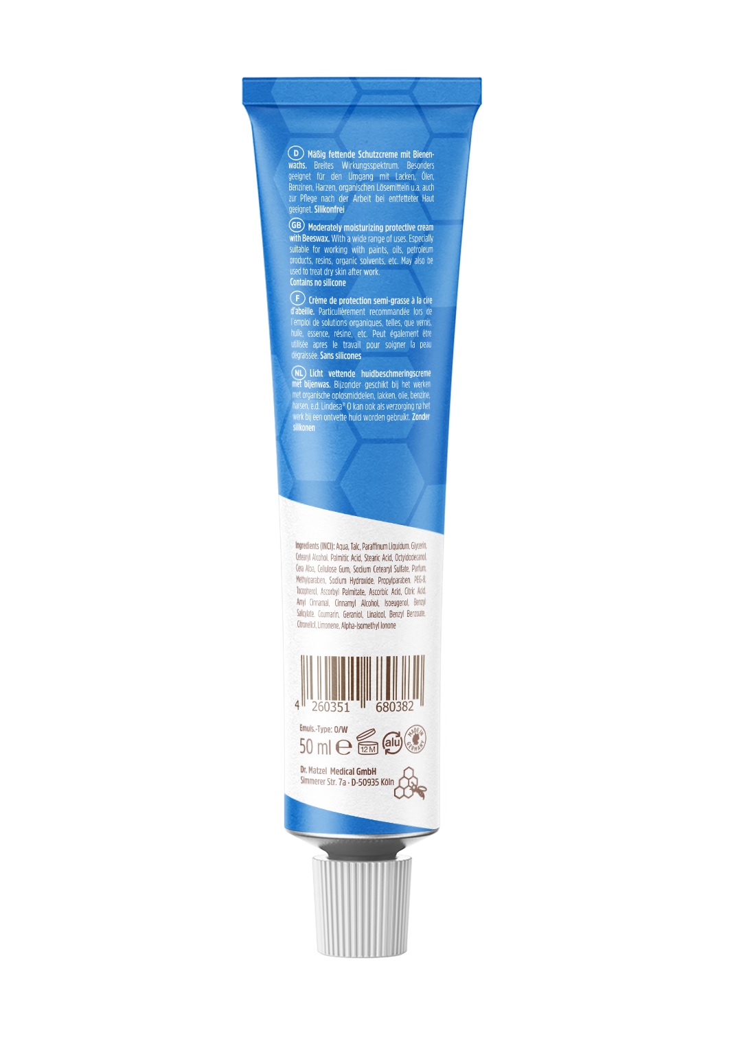 LINDESA O Hautschutz- und Pflegecreme 50 ml Creme