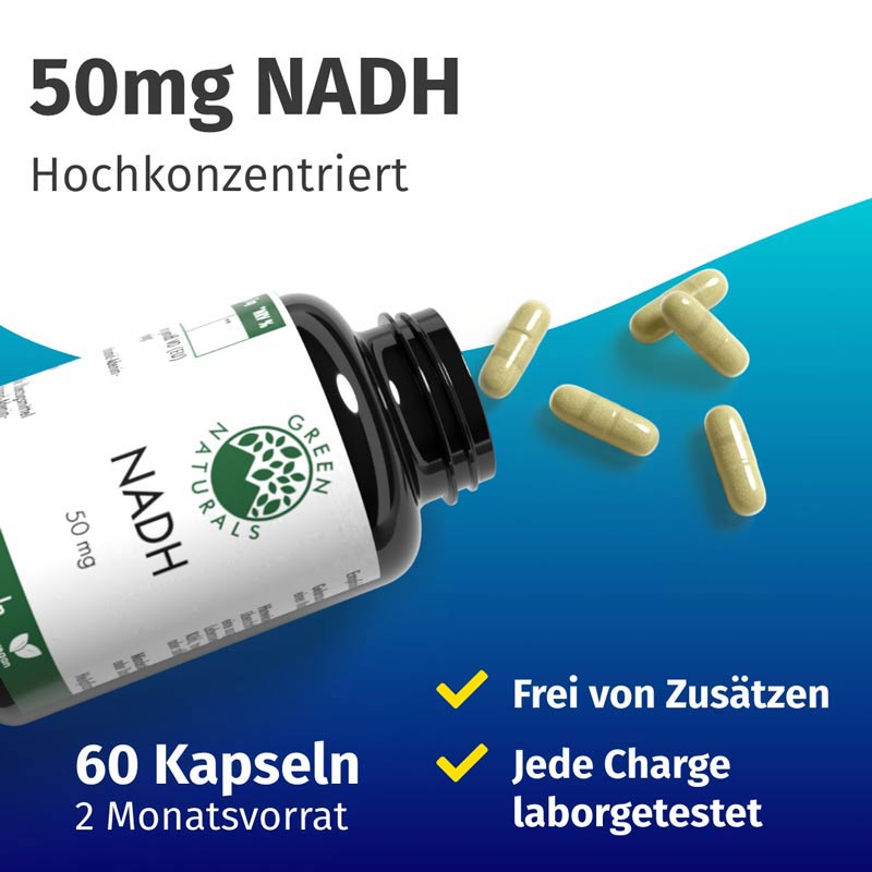 GREEN NATURALS NADH 60 St Kapseln