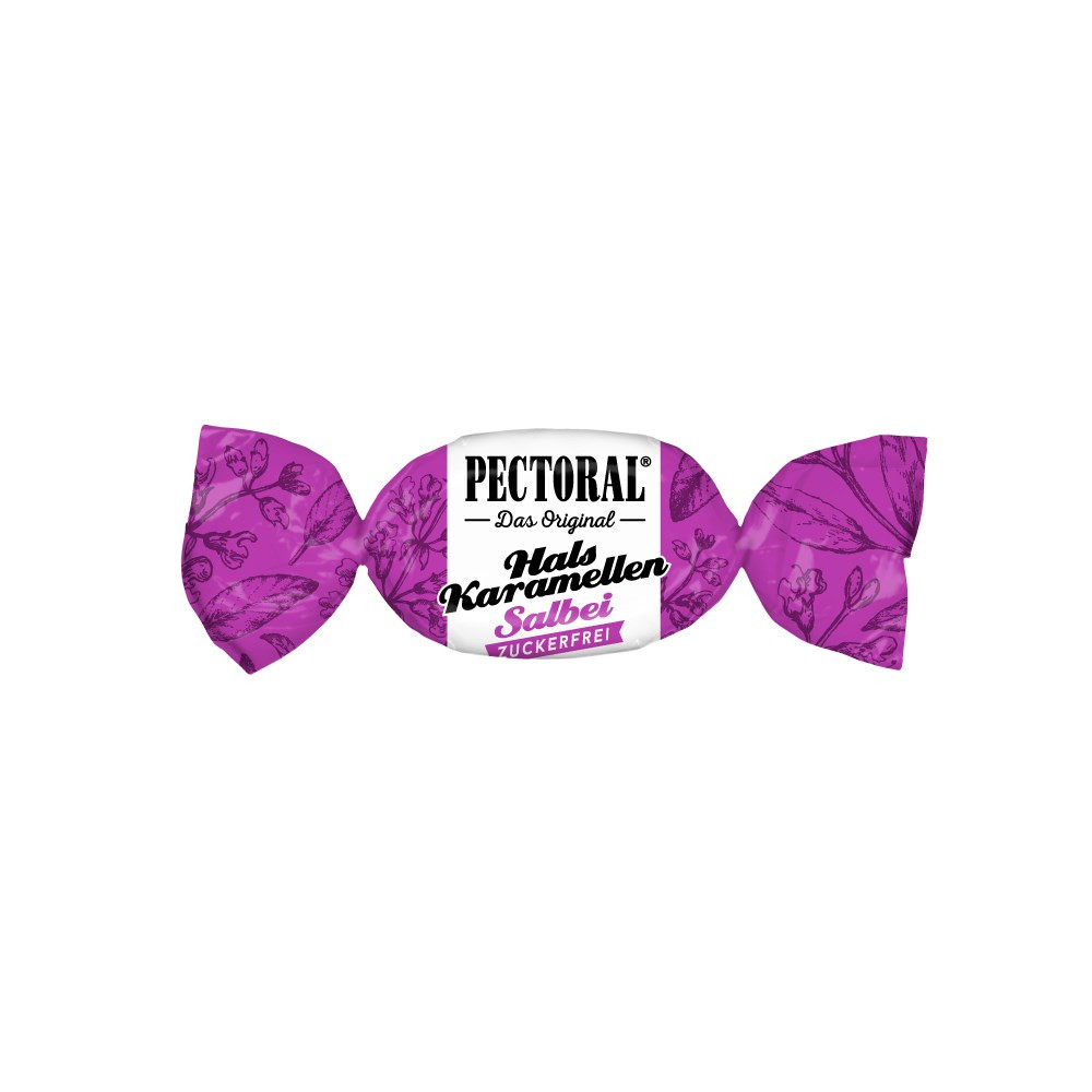 PECTORAL Salbei Bonbons zuckerfrei 60 g Bonbons