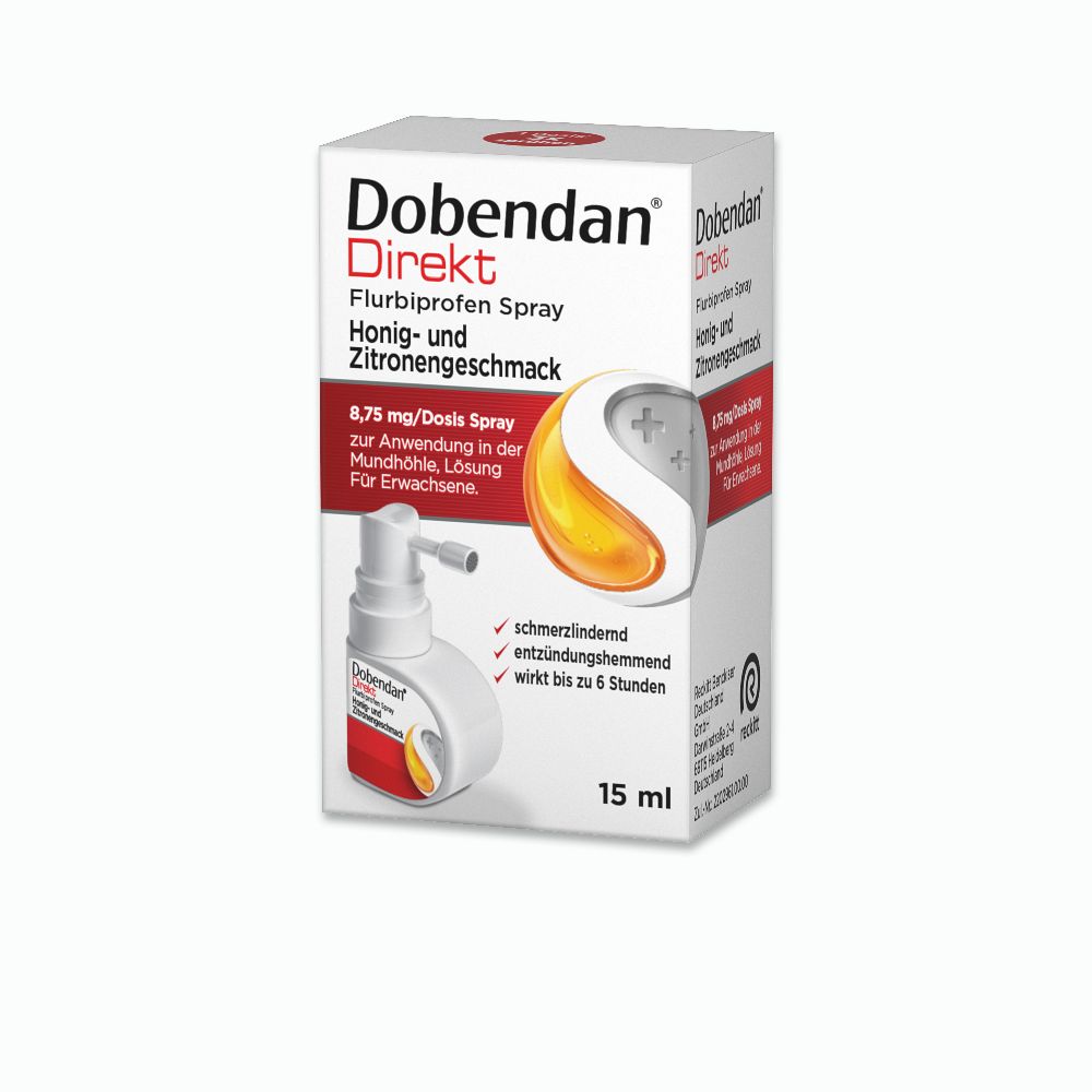 Dobendan Direkt SPRAY Honig & Zitrone 15 ml Spray