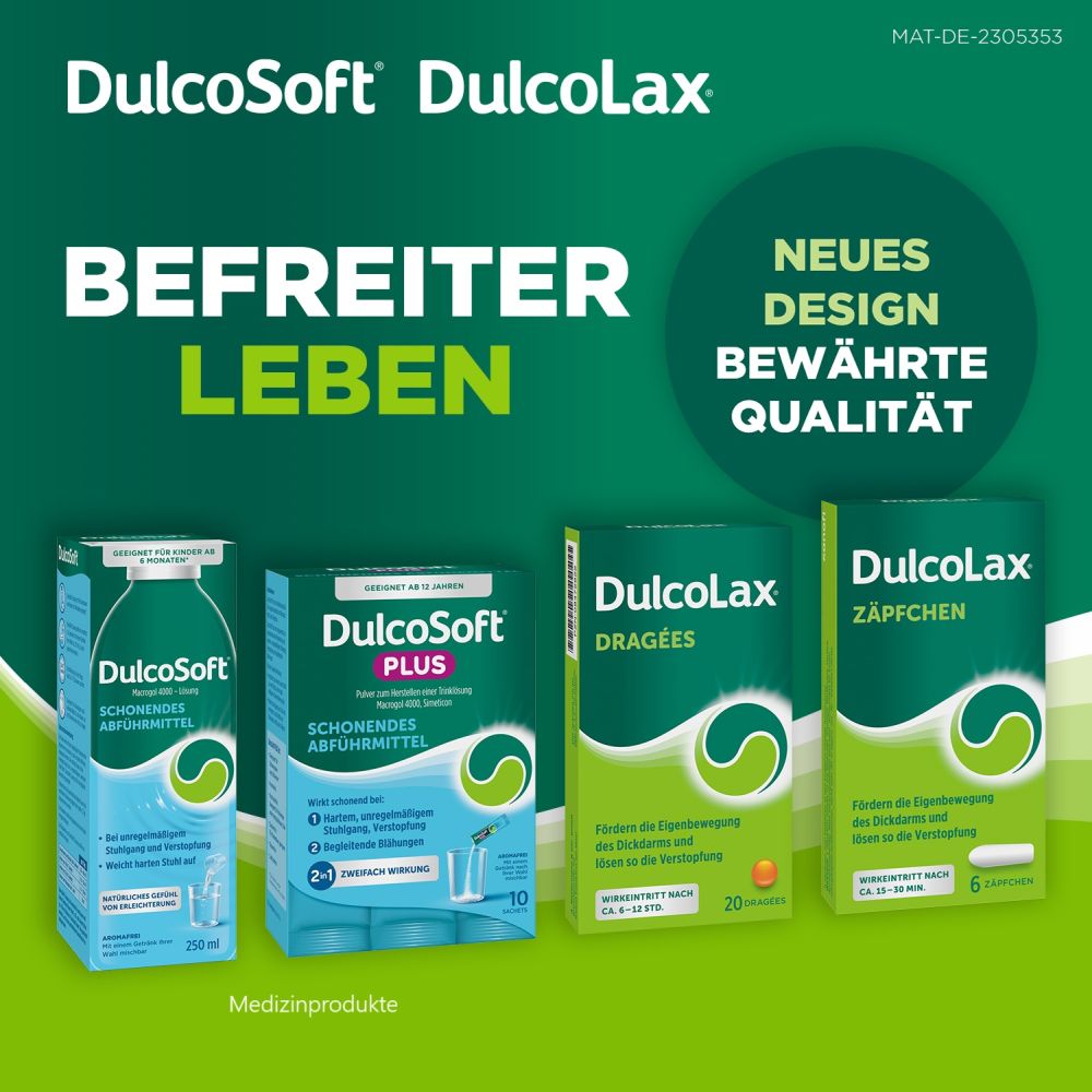 DulcoSoft Pulver - Abführmittel bei Verstopfung  20X10 g Pulver