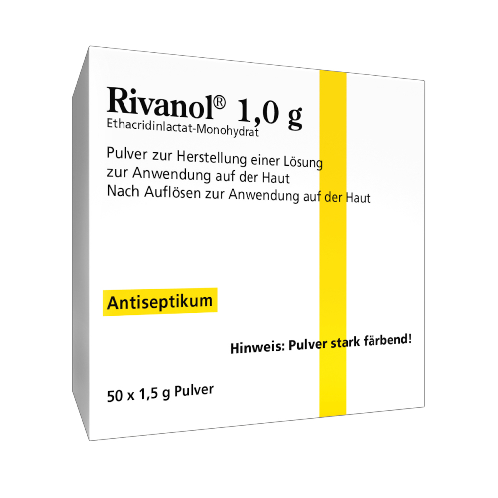 Rivanol 1,0g 50 St Pulver