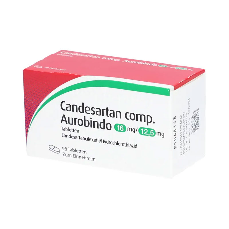 Candesartan comp. Aurobindo 16mg/12,5mg 98 St Tabletten