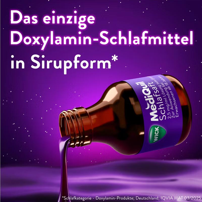 WICK MediQuil Schlafsaft 90 ml Lösung zum Einnehmen