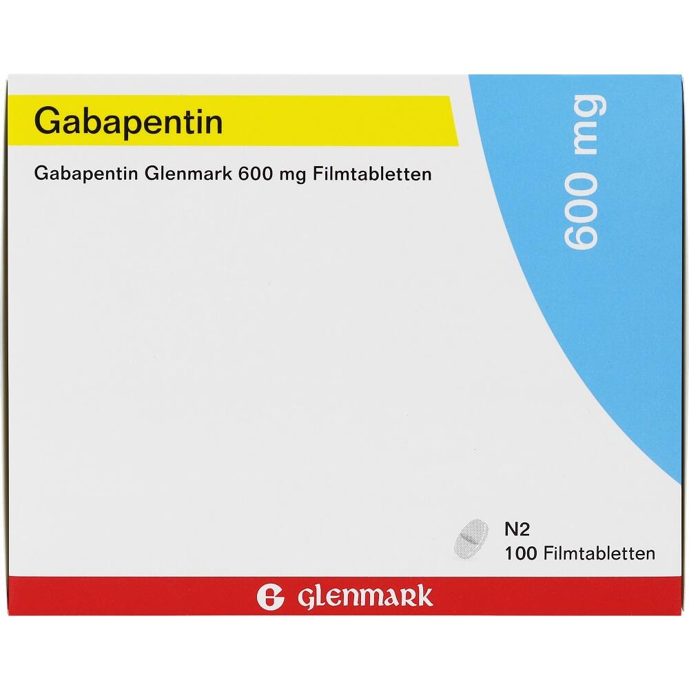 Gabapentin Glenmark 600 mg 100 St Filmtabletten