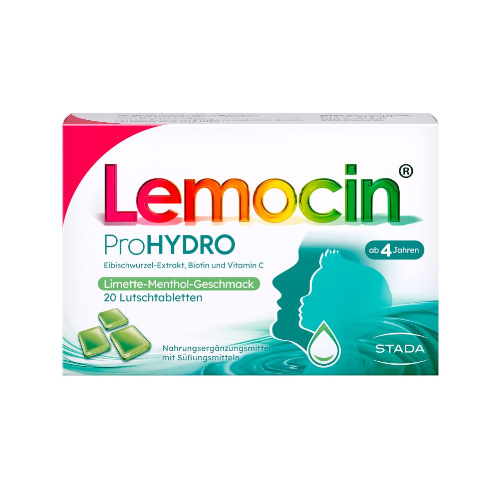 Lemocin gegen Halsschmerzen Limone + Lemocin ProHYDRO  1 Sparset