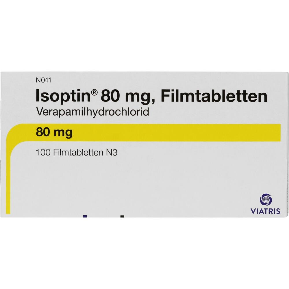 Isoptin 80mg 100 St Filmtabletten