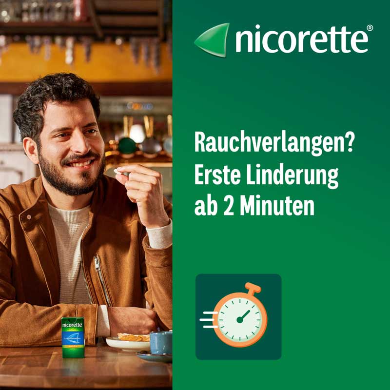 nicorette Fruit zuckerfrei 2 mg 80 St Lutschtabletten