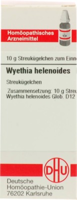 WYETHIA HELENIOIDES D 12 Globuli 10 g Globuli