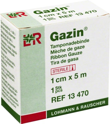 Gazin Tamponadebinde steril 1cmx5m 1 St Binden