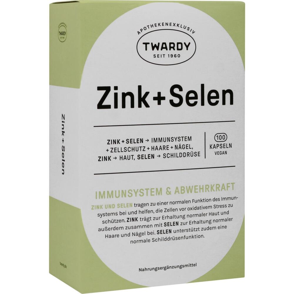 TWARDY Zink + Selen vegan 100 St Kapseln