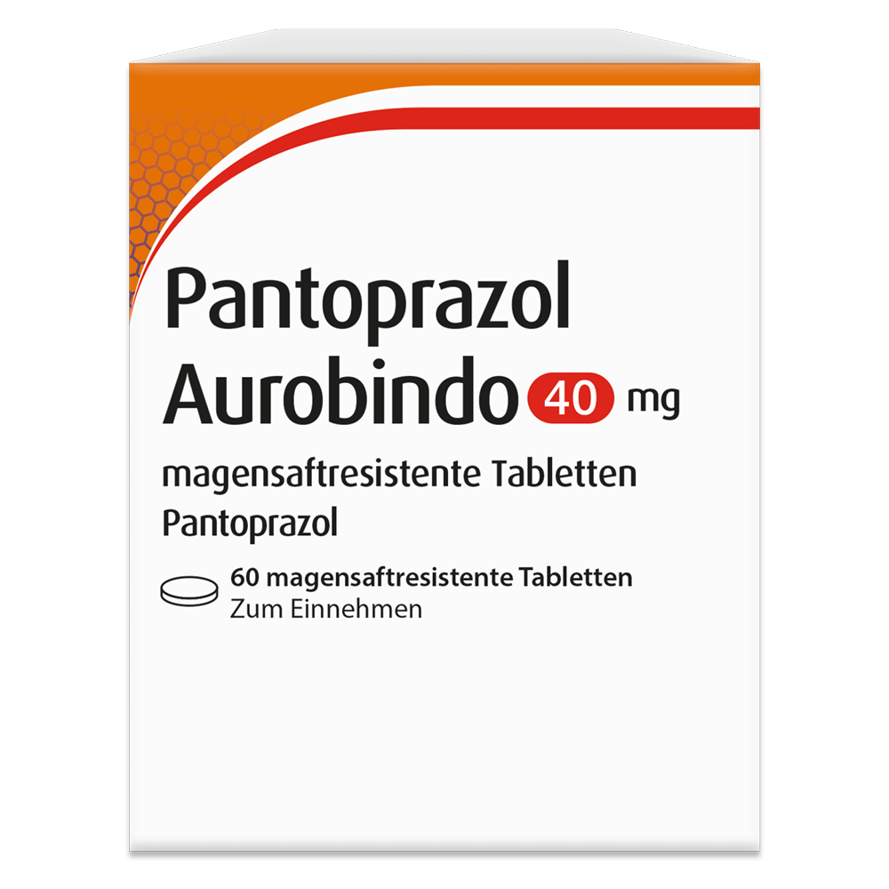 Pantoprazol Aurobindo 40mg 60 St Tabletten magensaftresistent