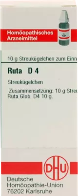 RUTA D 4 Globuli 10 g Globuli