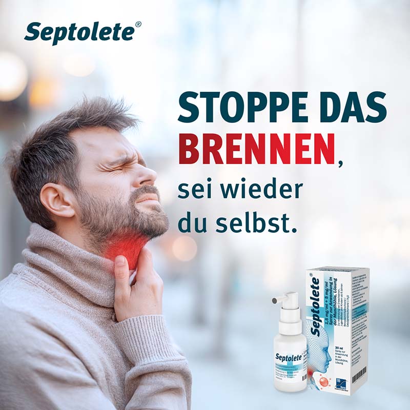 Septolete 1,5 mg/ml + 5 mg/ml Spray 30 ml Spray