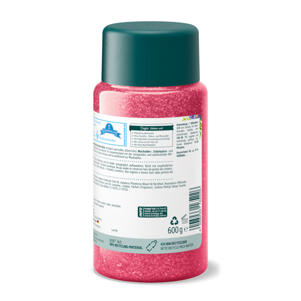 Kneipp Badekristalle MUSKEL AKTIV 600 g Salz