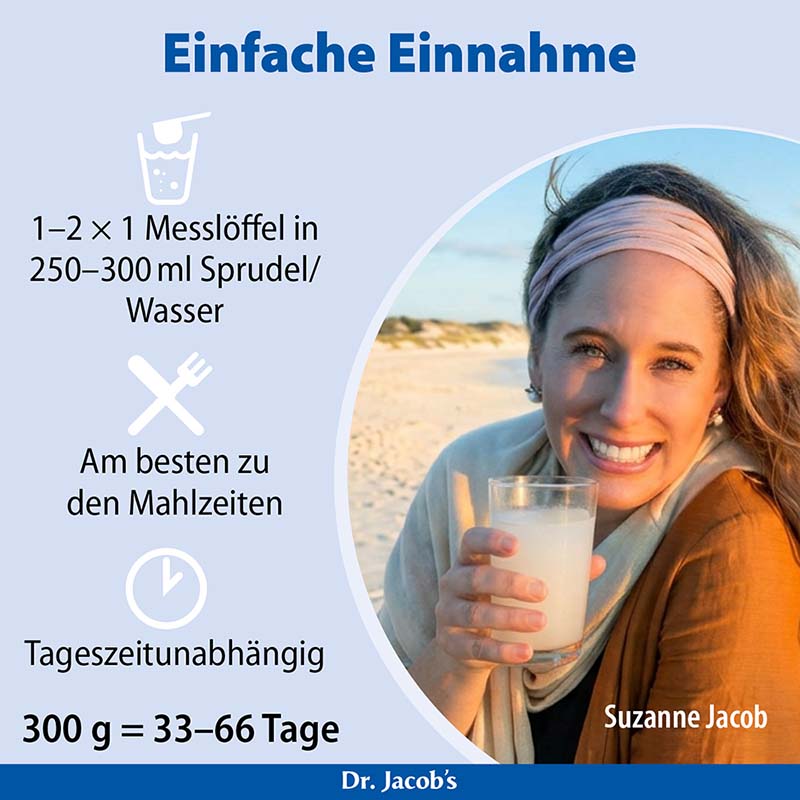 Dr. Jacob's Basenpulver Original Basen-Citrat-Mineralstoffe