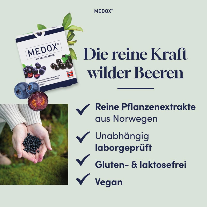 MEDOX MIT ANTHOCYANEN 30 St Kapseln
