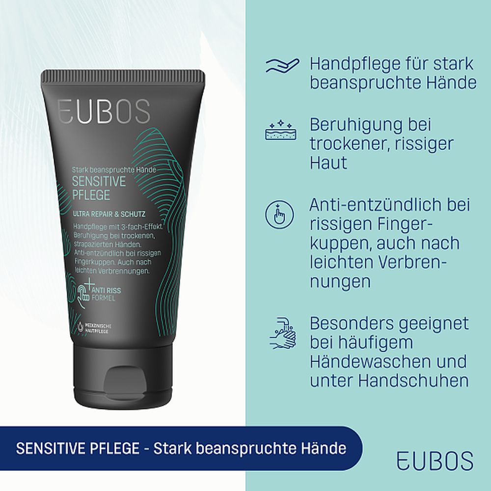EUBOS SENSITIVE PFLEGE Ultra Repair & Schutz Handcreme 75 ml Creme