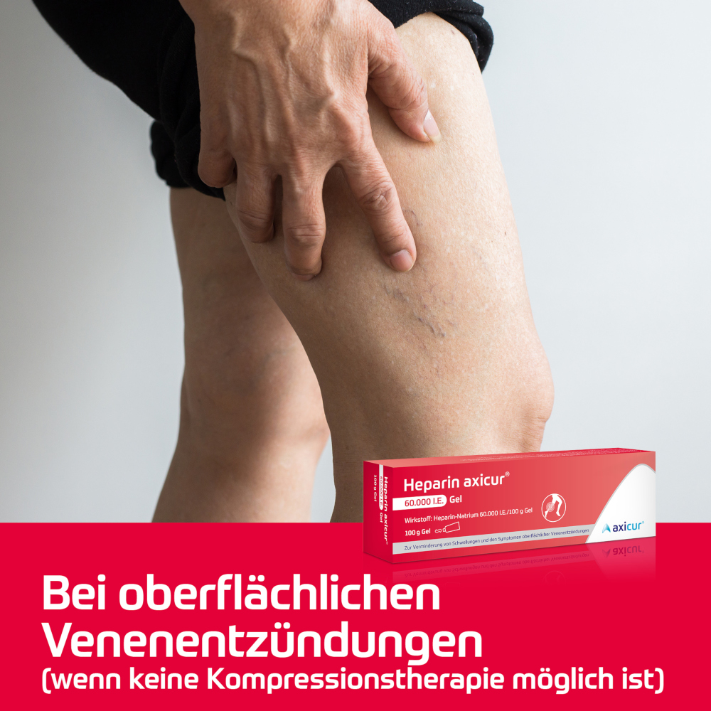 Heparin axicur 60.000 I.E. Gel 100 g Gel