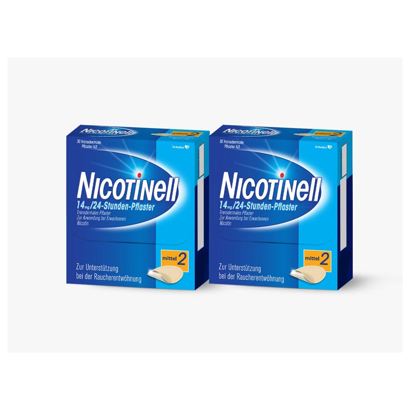 Nicotinell 14mg/24-Stunden-Pflaster 30 St Pflaster transdermal