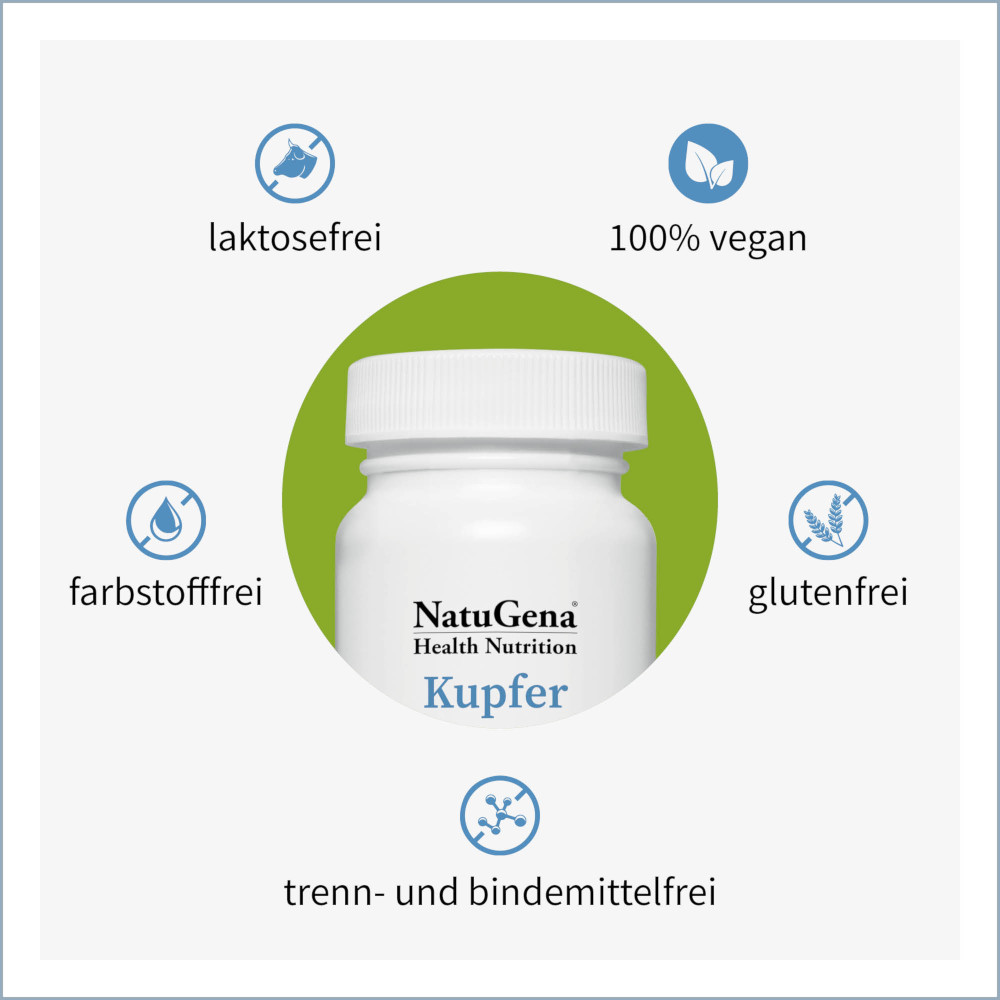 NatuGena Kupfer 90 St Kapseln
