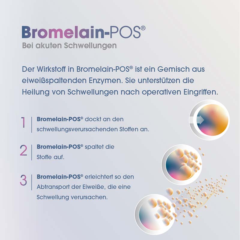 Bromelain-POS 30 St Tabletten magensaftresistent