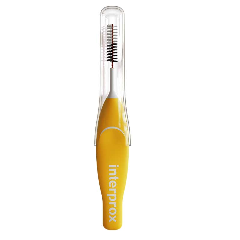 INTERPROX reg mini gelb Interdentalbürste Blister 6 St Zahnbürste