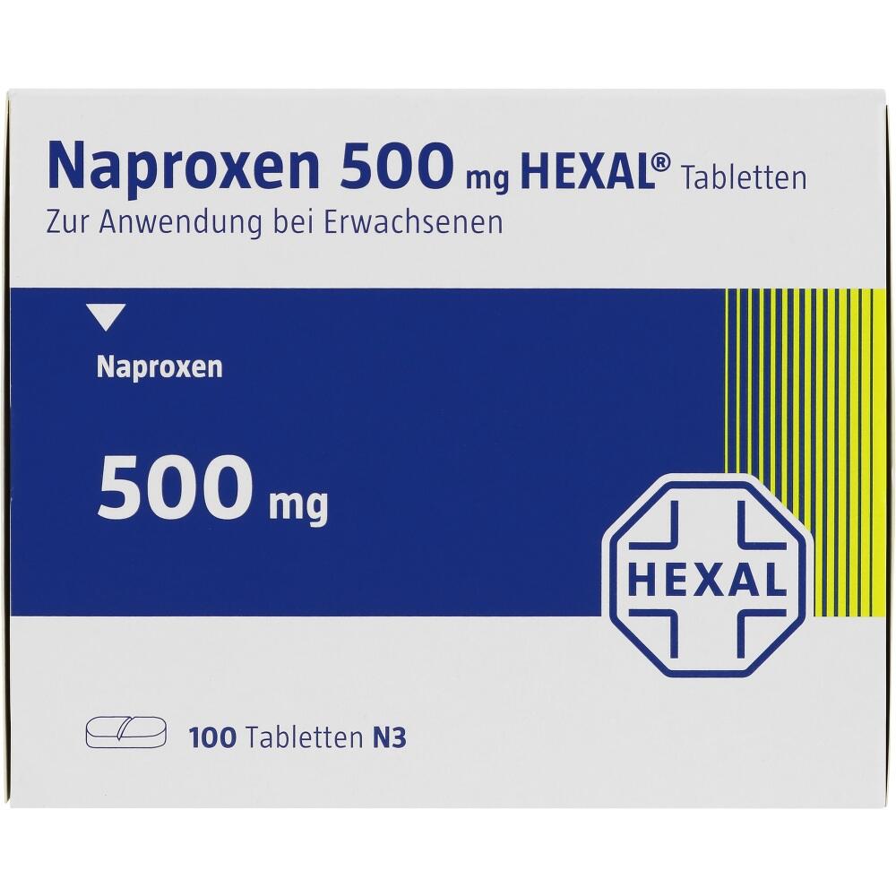 Naproxen 500mg HEXAL 100 St Tabletten