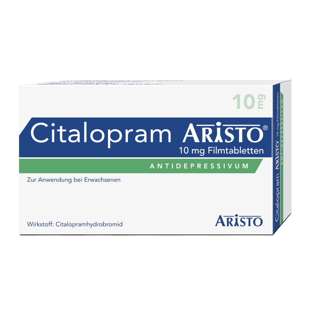 Citalopram Aristo 10mg 50 St Filmtabletten