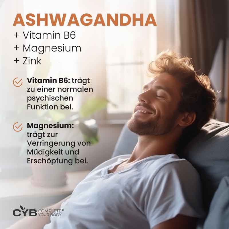CYB ASHWAGANDHA Extract 120 St Kapseln
