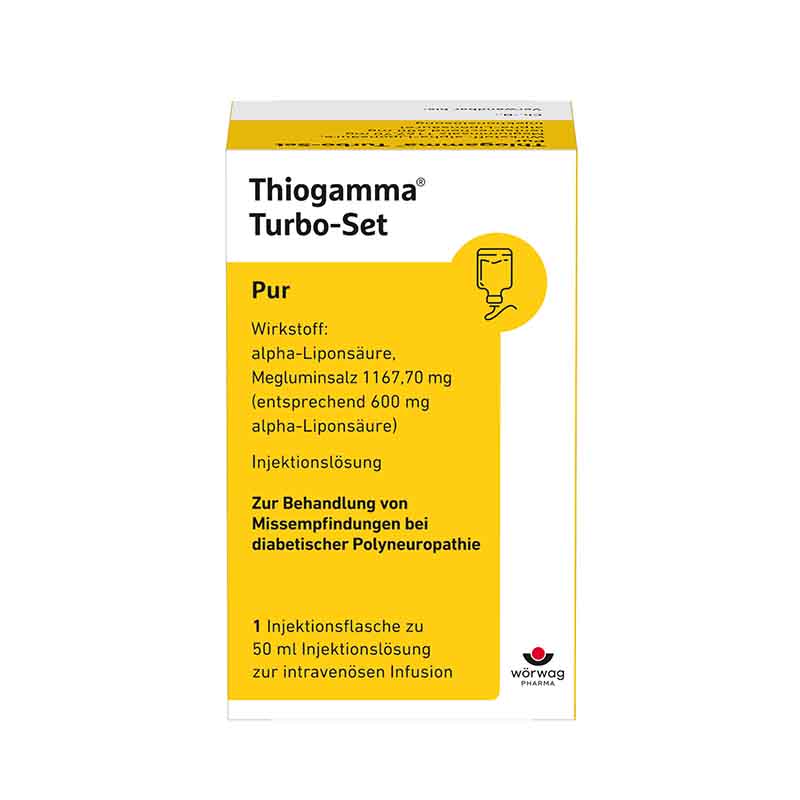 THIOGAMMA Turbo Set Pur Injektionsflaschen 50 ml Injektionsflaschen
