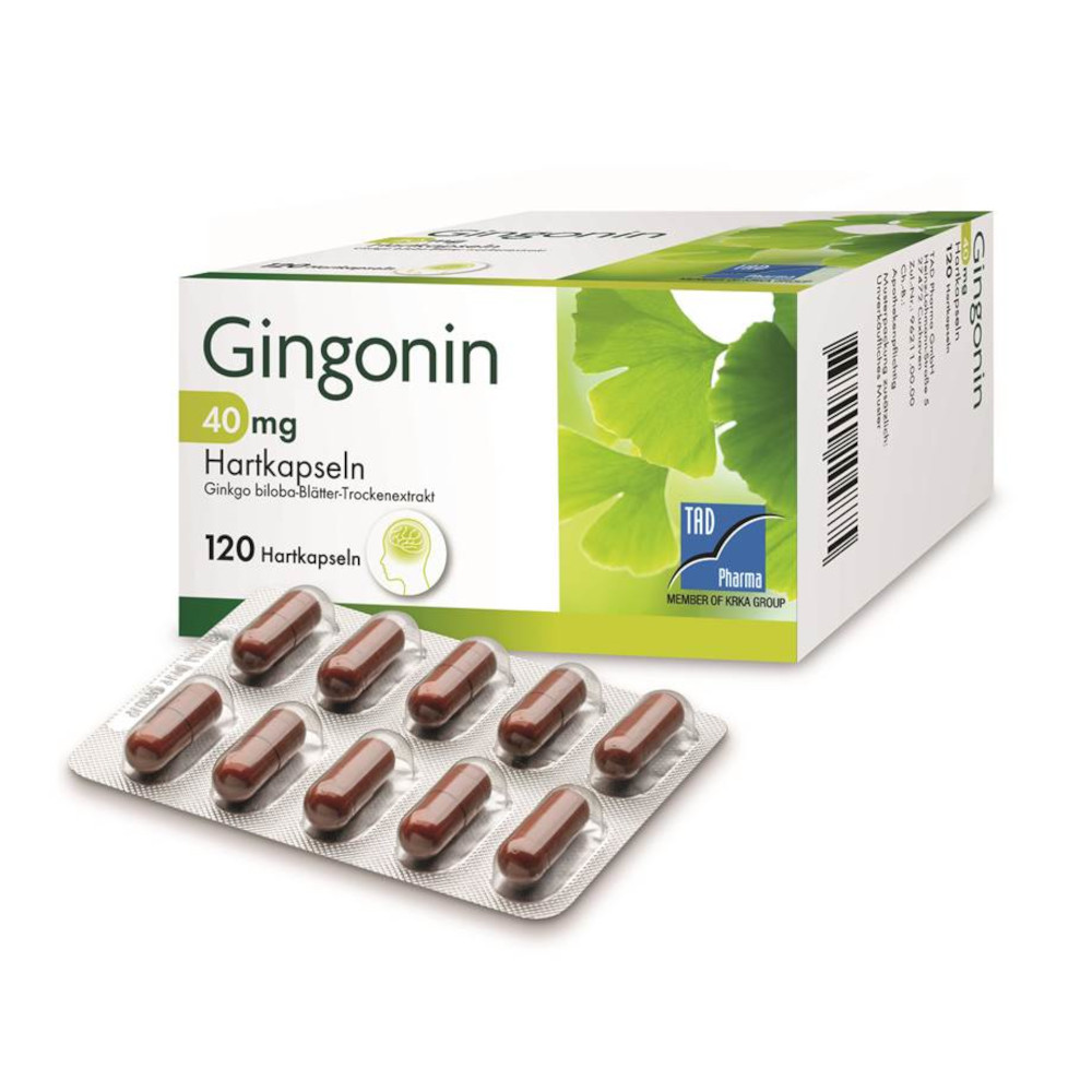 Gingonin 120mg 120 St Hartkapseln