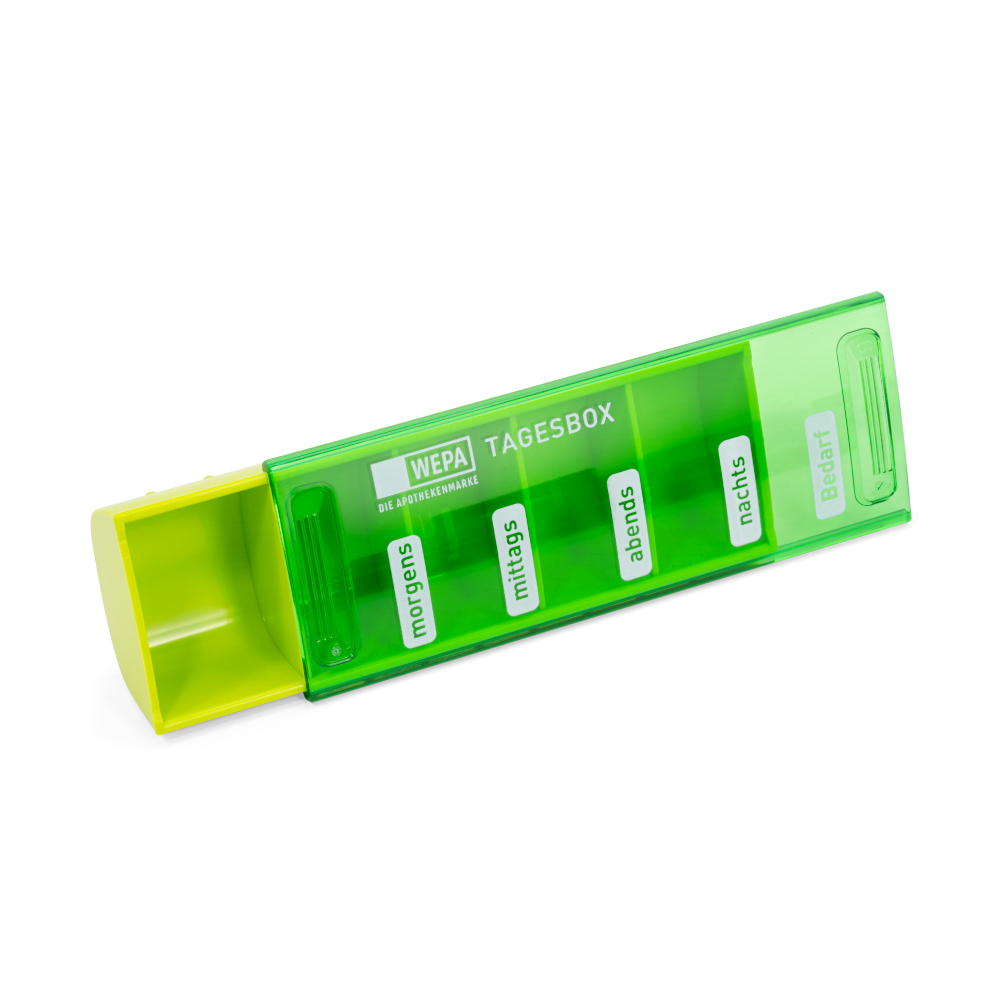 WEPA Tagesbox farbig sortiert UV-Schutz+ 1 St
