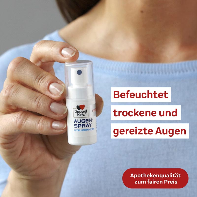 Doppelherz system AUGEN-SPRAY HYALURON 0,3%  10 ml Flüssigkeit