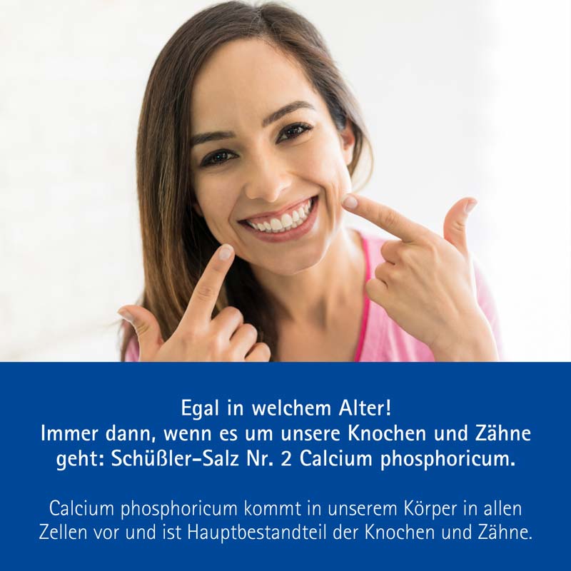 Schüßler-Salz Nr. 2 Calcium phosphoricum D12 15 g Globuli