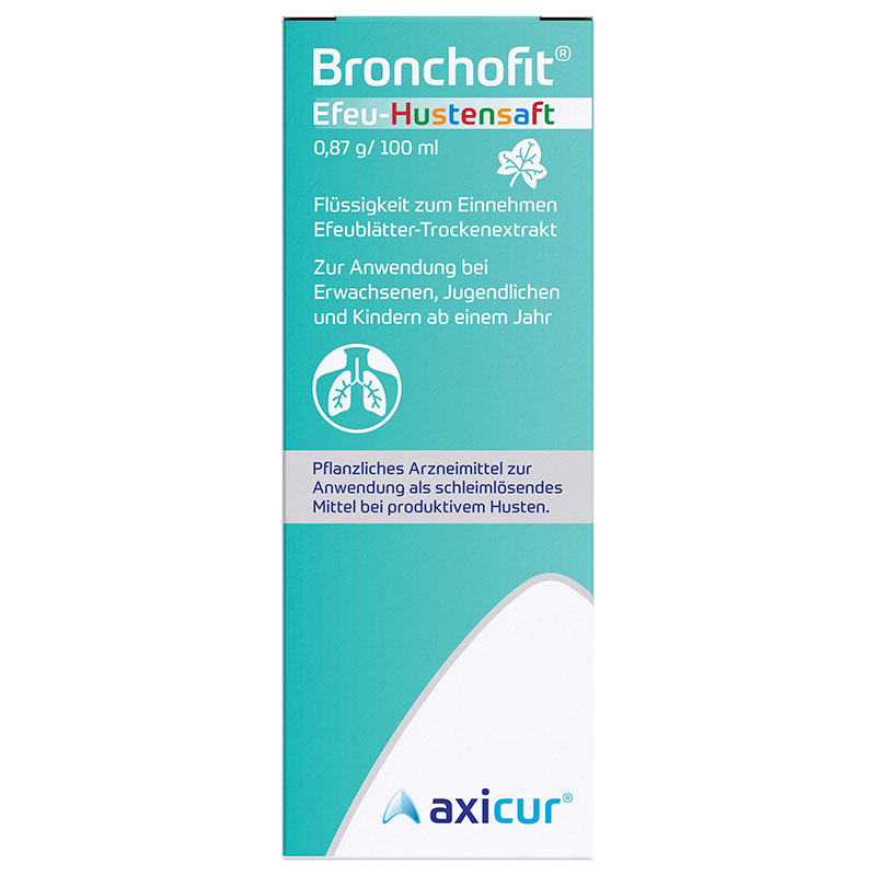 Bronchofit Efeu-Hustensaft 100 ml Flüssigkeit zum Einnehmen