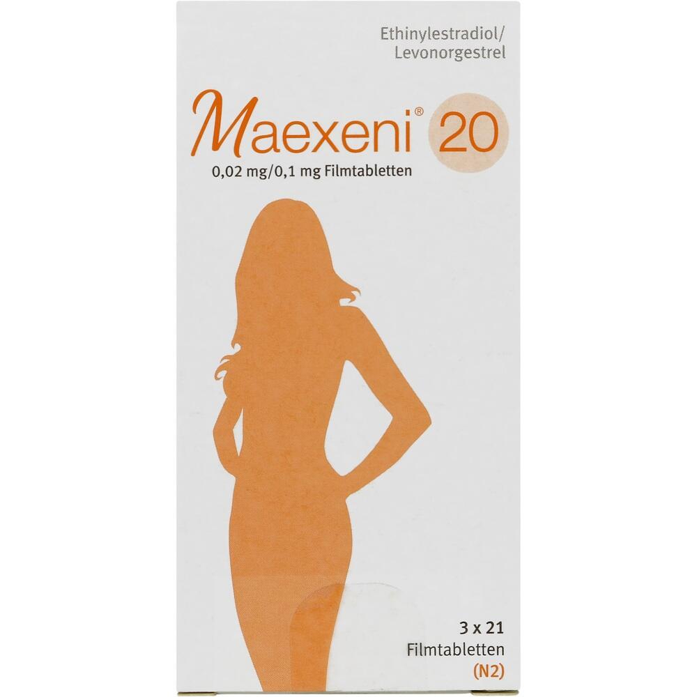 Maexeni 20 0,02mg/0,1mg 3X21 St Filmtabletten
