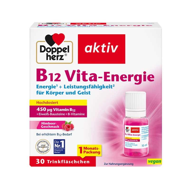 Doppelherz aktiv B12 Vita-Energie 30 St Trinkampullen