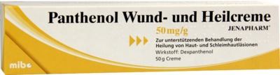 Panthenol Wund- und Heilcreme JENAPHARM 50mg/g 50 g Creme