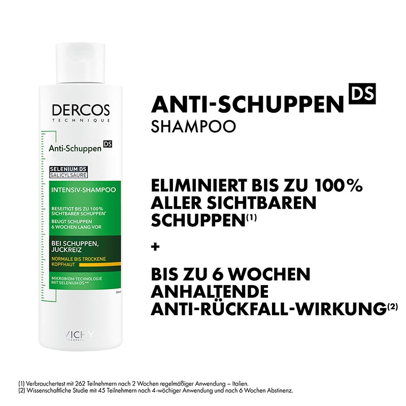 VICHY DERCOS Anti-Schuppen Shampoo trockene Kopfhaut  200 ml Shampoo