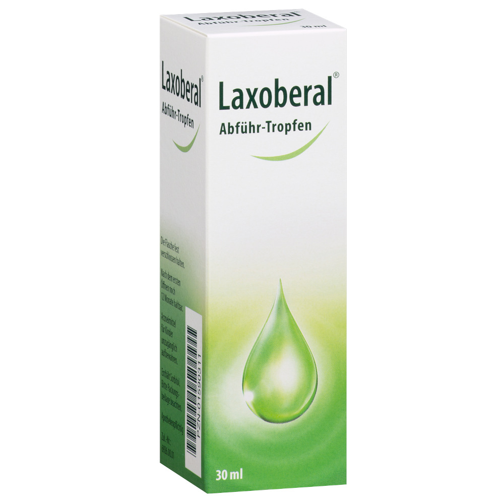 Laxoberal Tropfen - Abführmittel bei Verstopfung 30 ml Tropfen zum Einnehmen