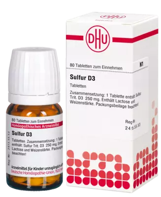 SULFUR D 3 Tabletten 80 St Tabletten