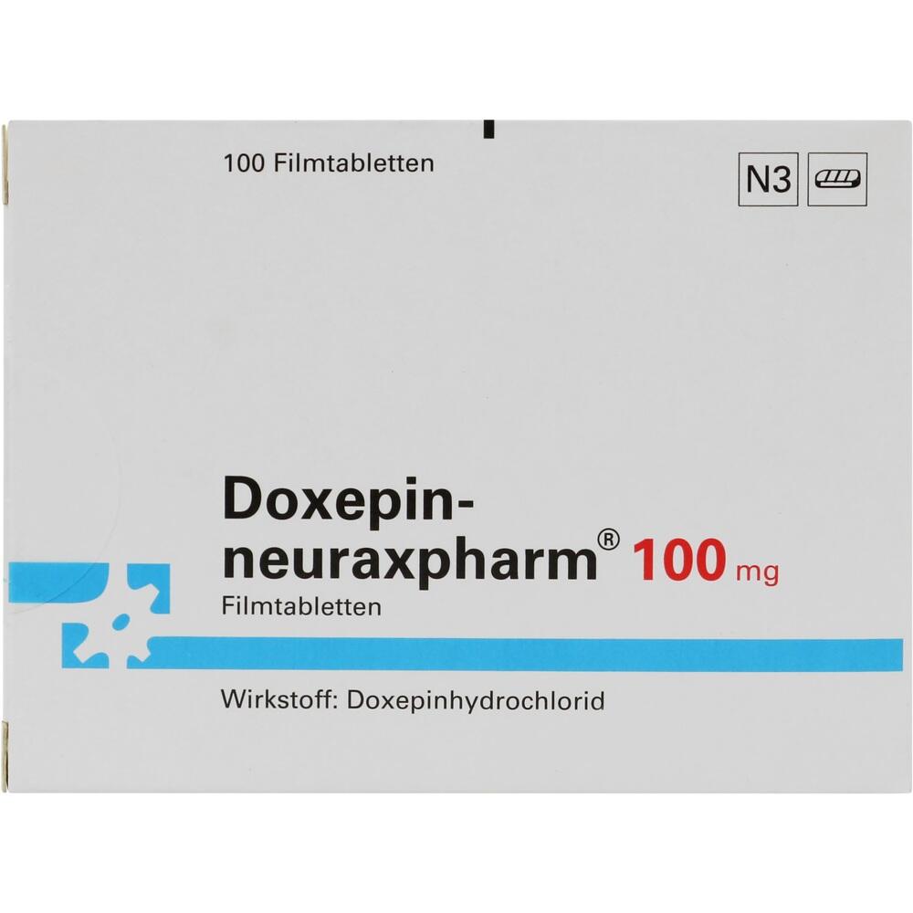 Doxepin-neuraxpharm 100mg 100 St Filmtabletten