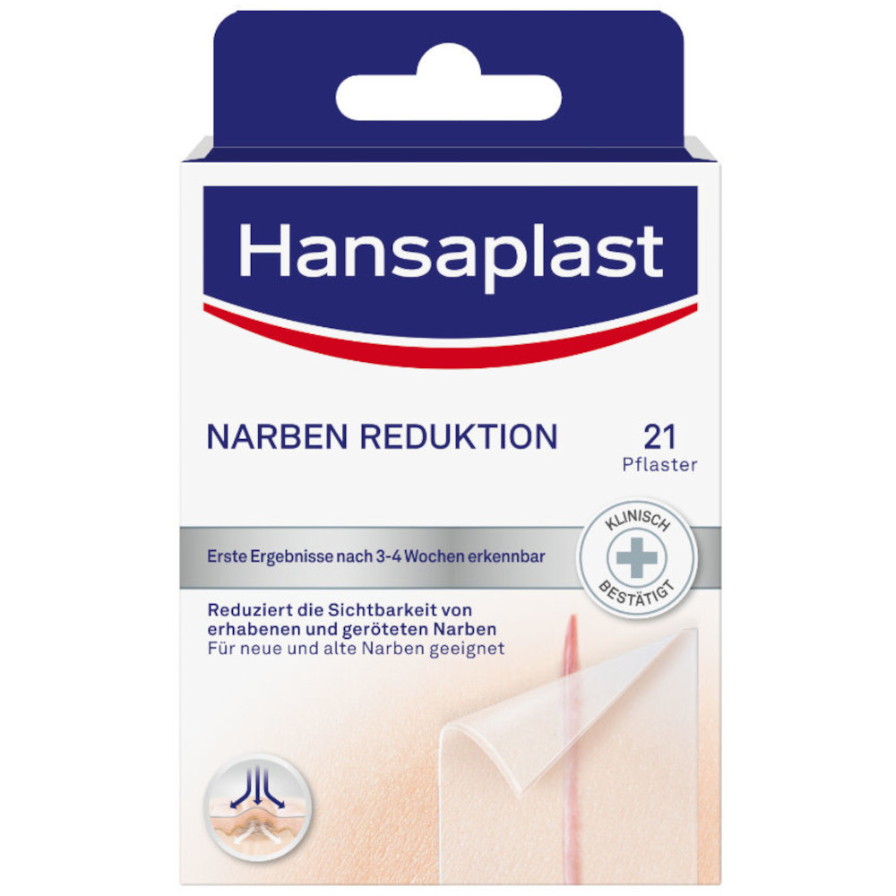 Hansaplast Narben Reduktion, 21 Pflaster 21 St Pflaster